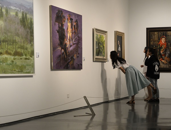 “江南如画——中国油画作品展”：试图让园林精神进入油画